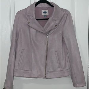 Lavender moto jacket. Worn couple times.
